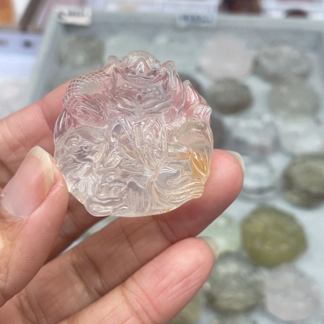 水晶吊坠(不含链)未镶嵌