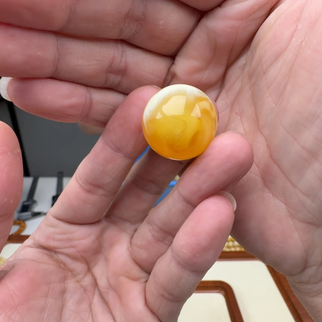 琥珀未镶嵌手链蜜蜡手串