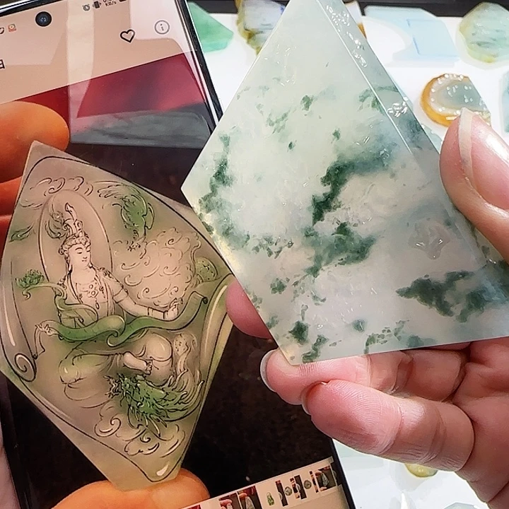 定制翡翠未镶嵌翡翠定制