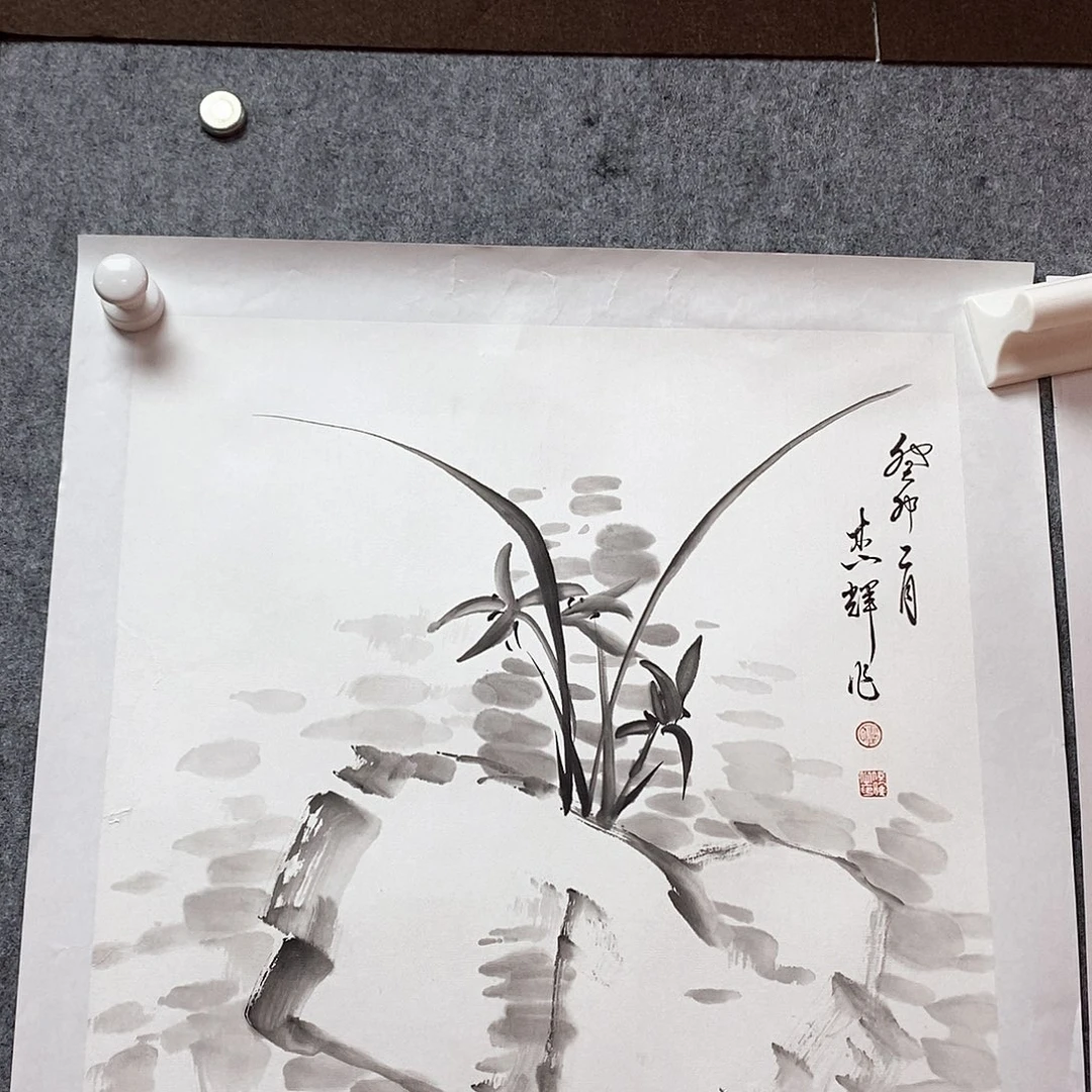 国画翟杰辉老师手绘作品