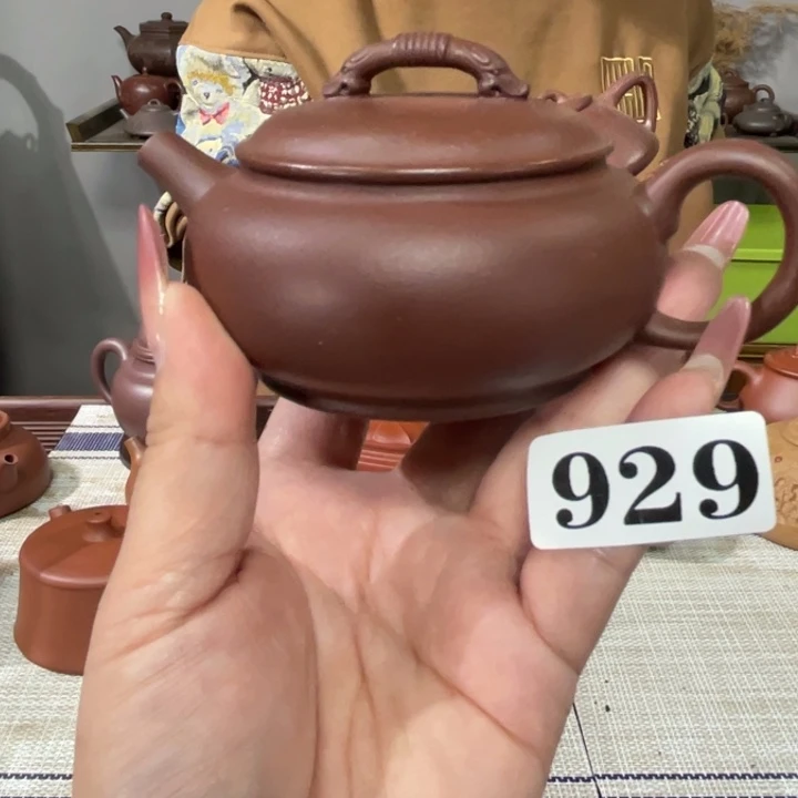 紫砂茶杯宜兴原矿紫砂精品手工