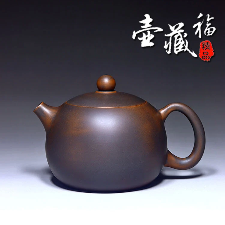 西施壶素壶光壶卡口内口球孔坭兴陶茶壶纯手工 创意陶瓷高品质