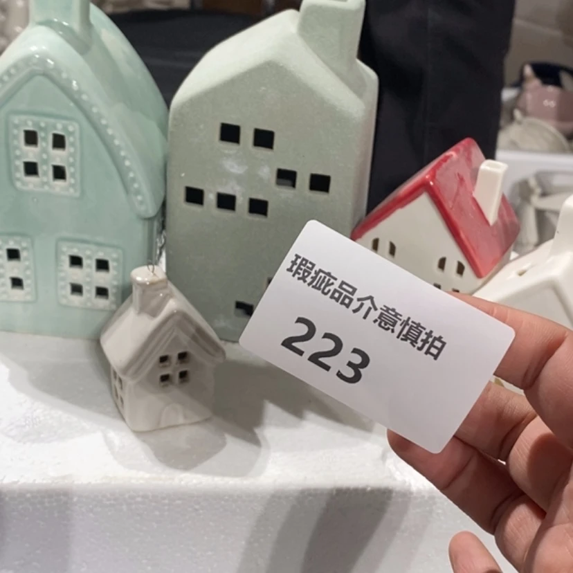 【闪购商品】摆件木*宝陶瓷摆件瑕疵特卖
