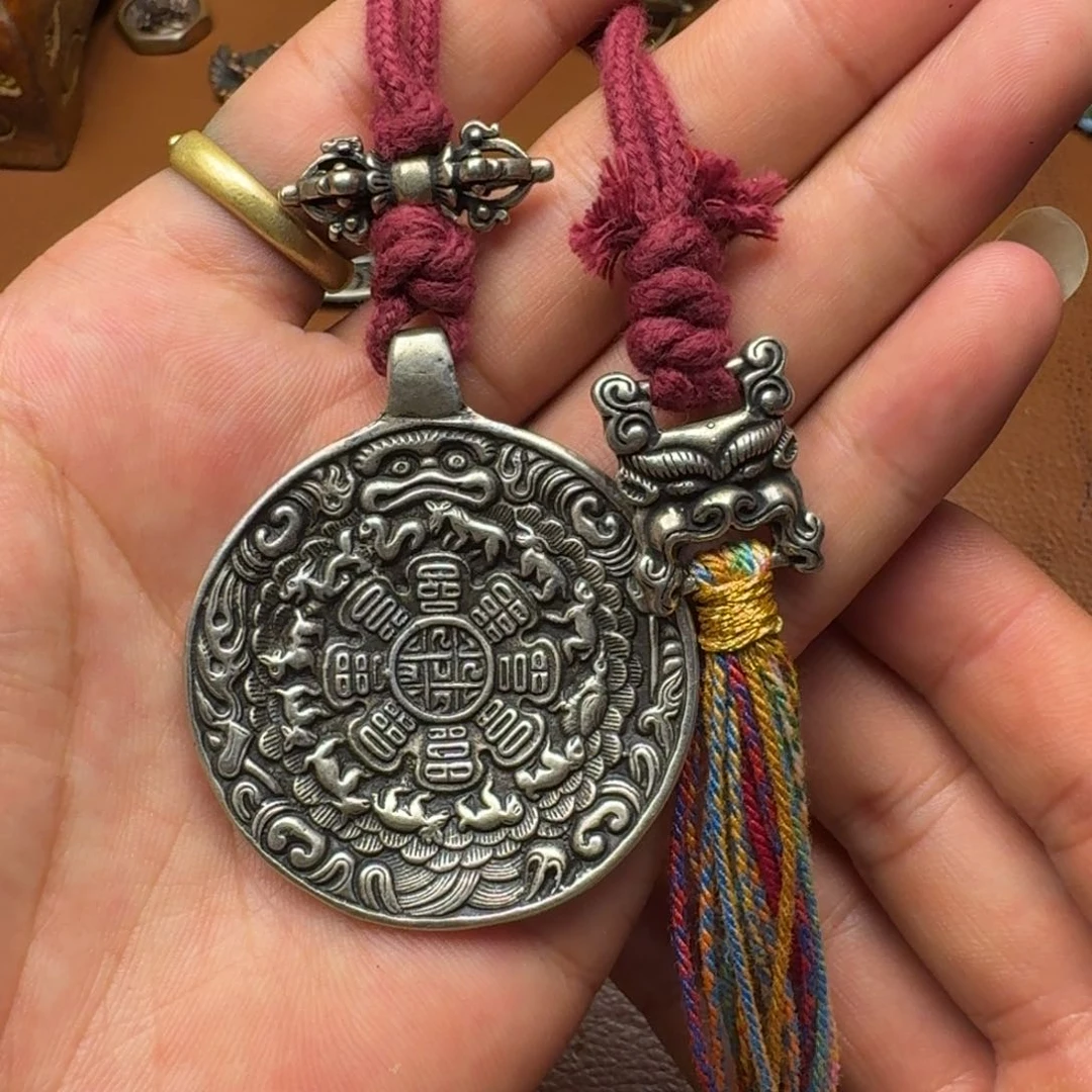 Y**I藏式风格九宫八卦牌