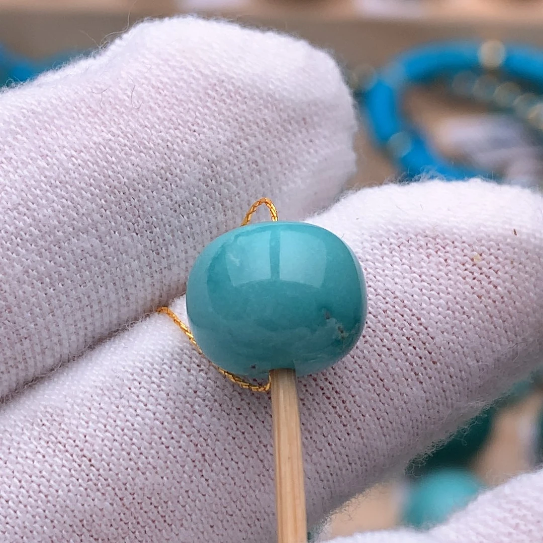 绿松石未镶嵌珠宝奇石11mm