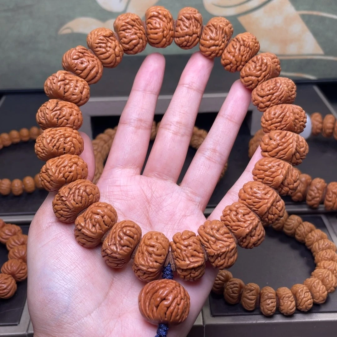 桃核吊坠23麒麟纹