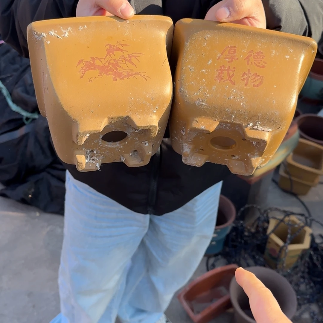 花盆紫砂口径15.8口径