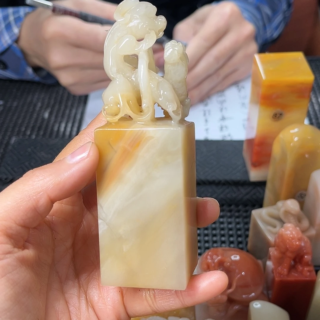 寿山石印石这个我都看出来这