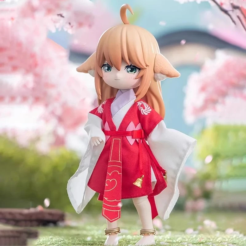 狐妖小红娘BJD盲盒姻缘令系列12分涂山红红手办人偶摆件礼物