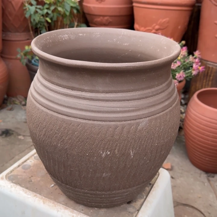花盆紫砂口25高30宜兴紫砂