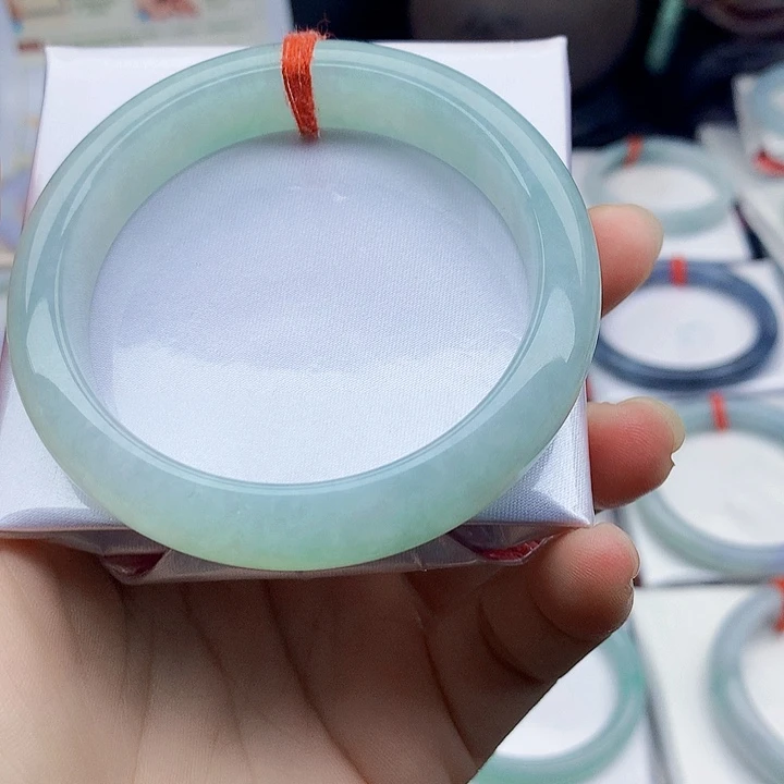 未镶嵌手镯翡翠缅甸天然翡翠A货58