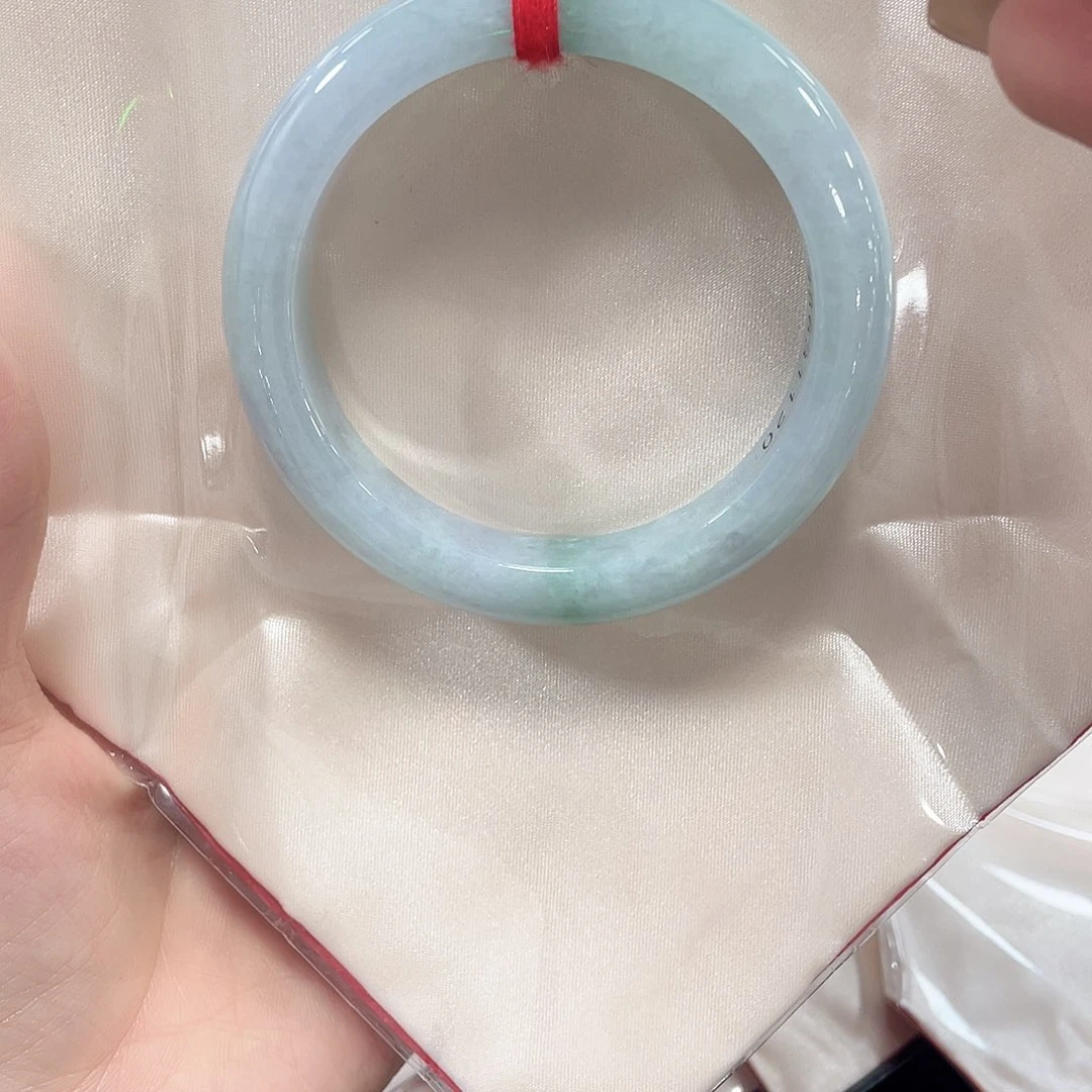 翡翠未镶嵌手镯天然缅甸A货翡翠手镯16号