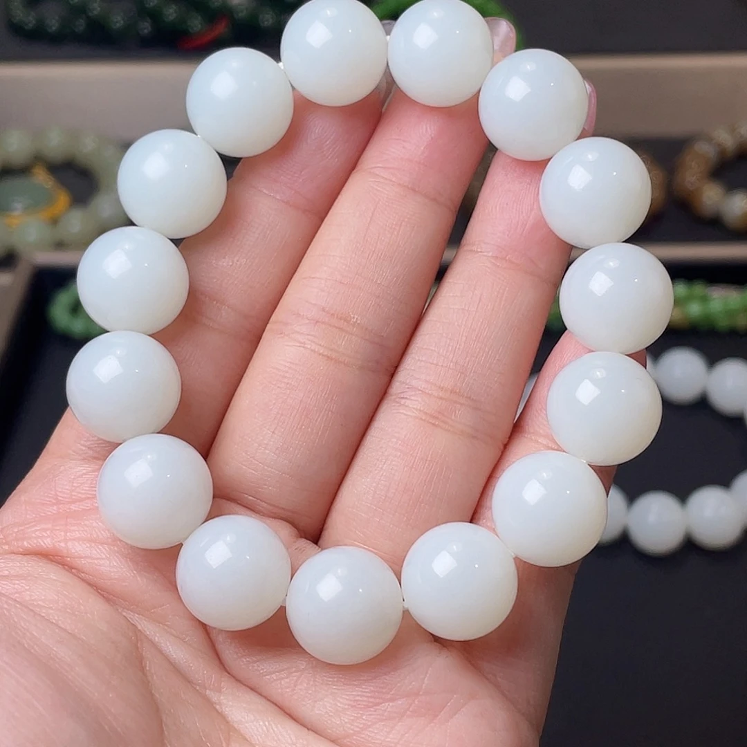 手链未镶嵌和田玉14 特细