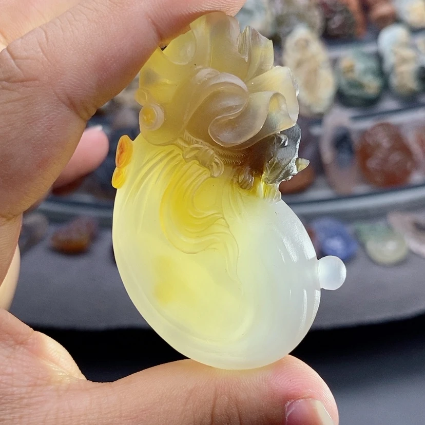 【闪购商品】未镶嵌吊坠定制玛瑙
