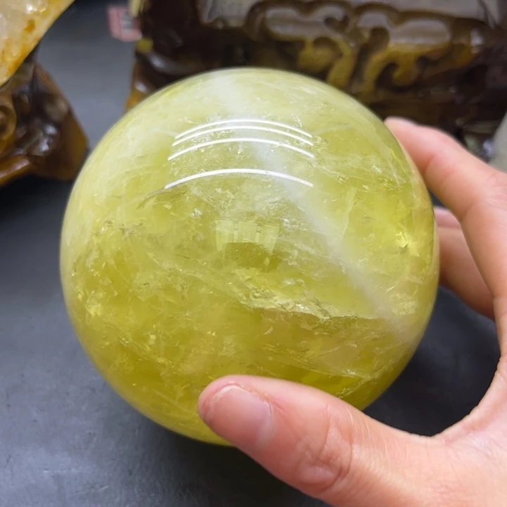 北***海水晶未镶嵌珠宝半成品摆件