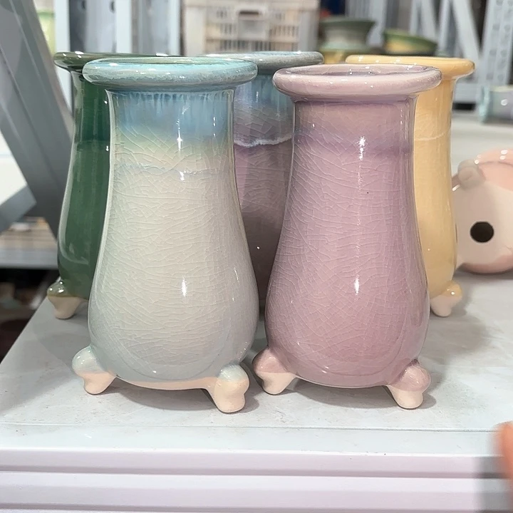 红陶量货｜口6高14深浅搭配发2