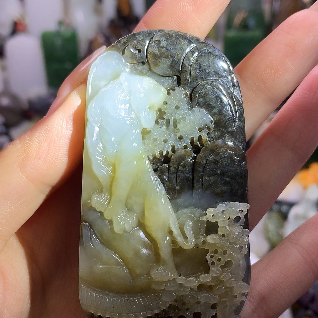 颈饰未镶嵌和田玉