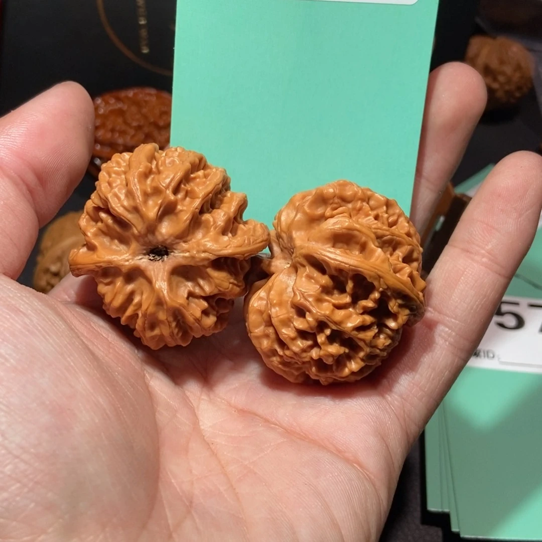 文玩核桃把件超**队059苹果