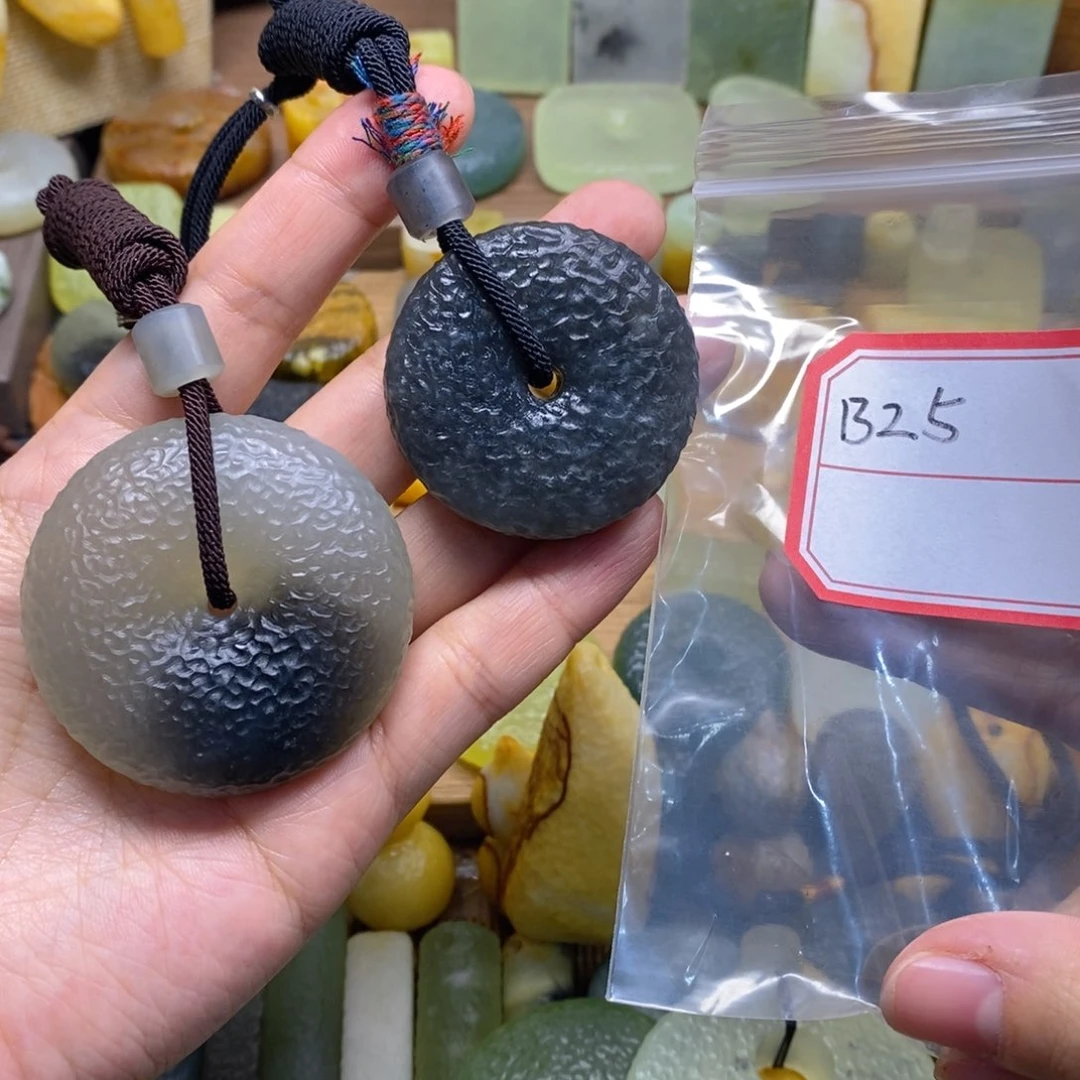 未镶嵌岫玉纯天然L*L