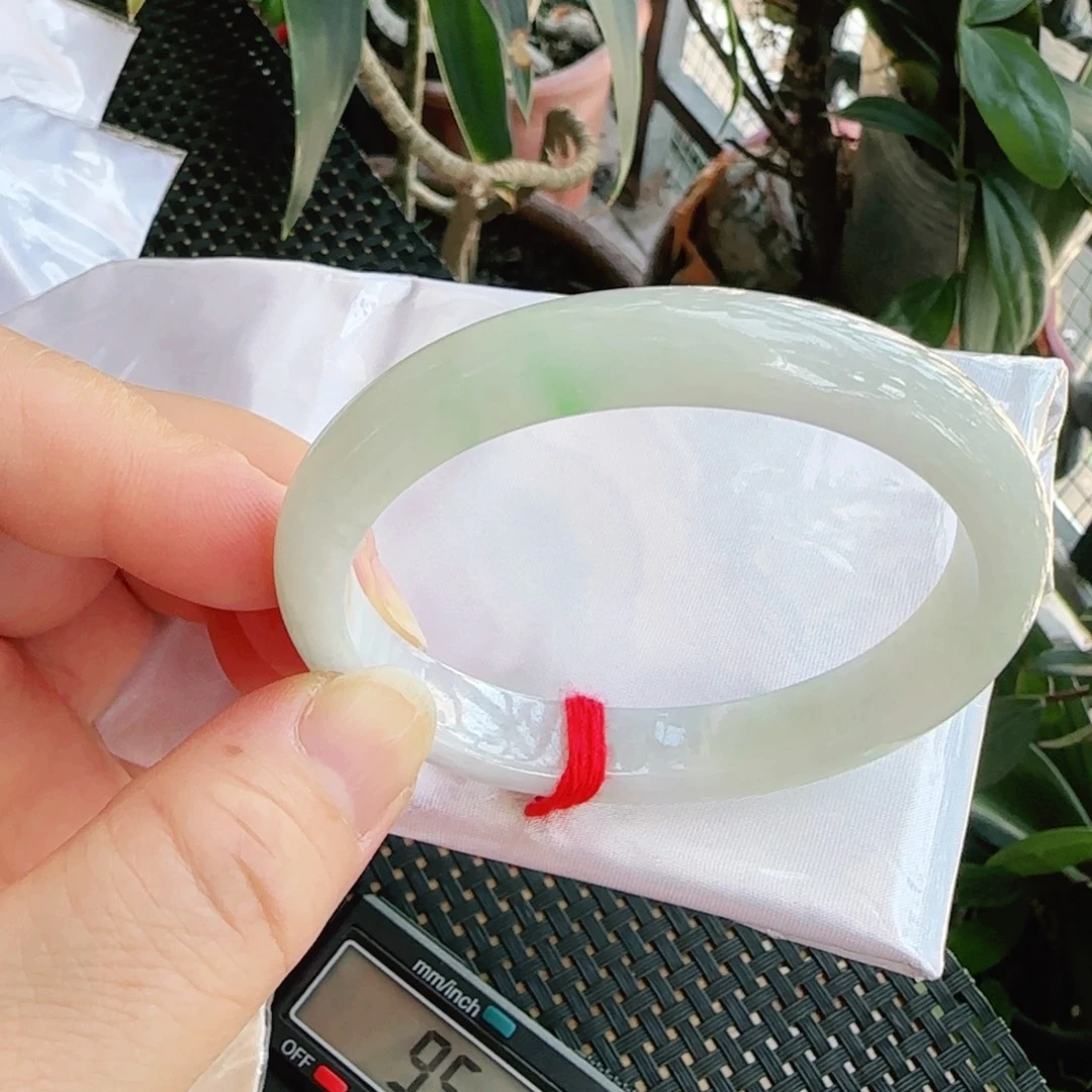 未镶嵌手镯翡翠54.5贵妃手镯