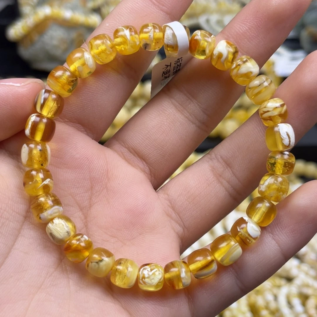 蜜蜡未镶嵌珠宝奇石7.2m