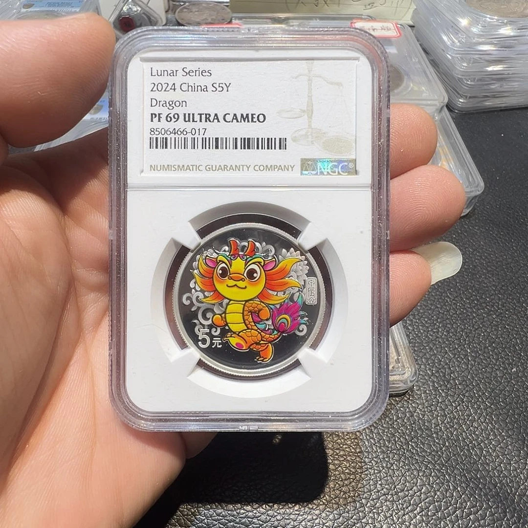 纯银999纯银，2024小奔富银币