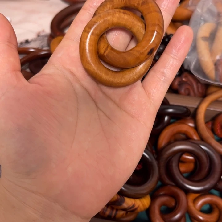 枣木内径25乾坤圈枣木带暇