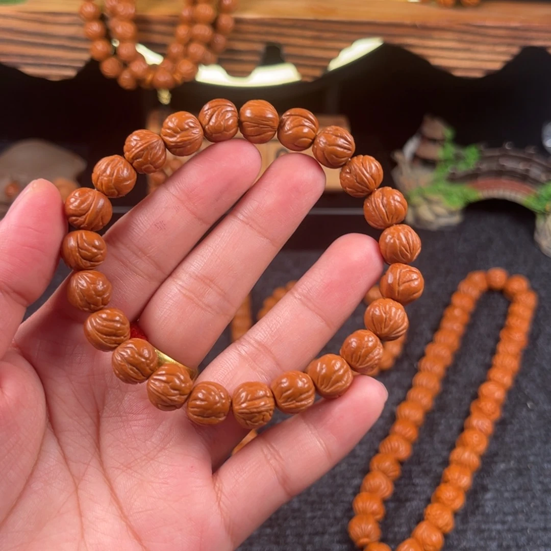 桃核手串F5链接手串