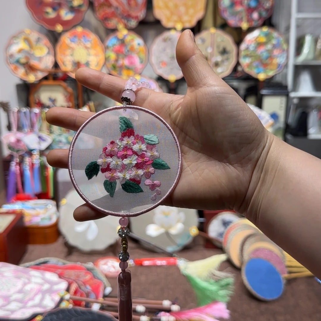 刺绣七***到纯手工苏绣双面绣