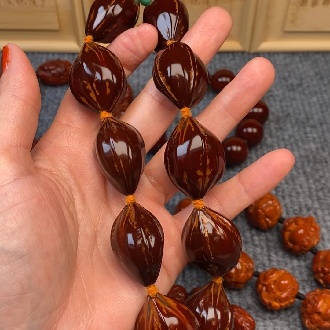 夏***南橄榄核手串/手链四花铁素