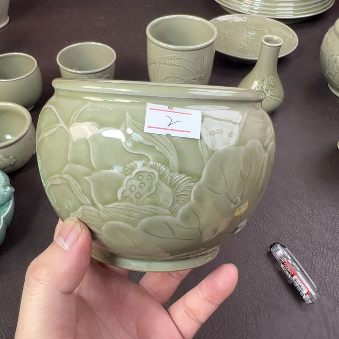 青瓷茶器青瓷茶器微瑕