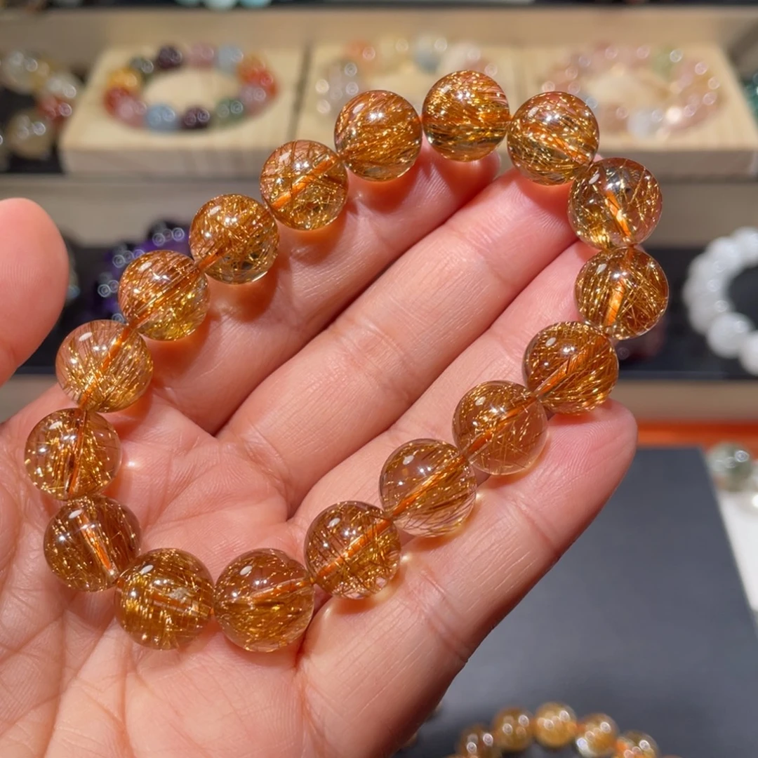 水晶手链未镶嵌发晶手链