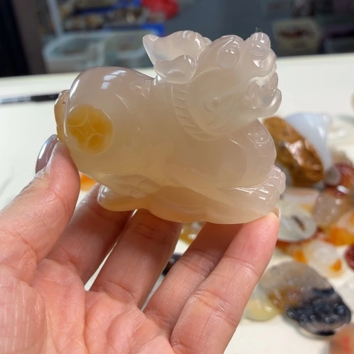 玛瑙/玉髓吊坠(不含链)未镶嵌