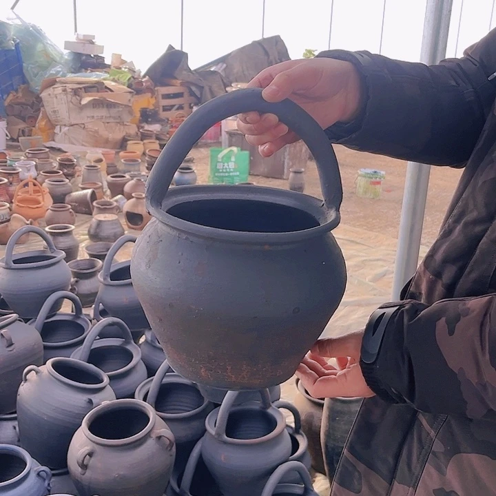 红陶大花篮瑕疵11111