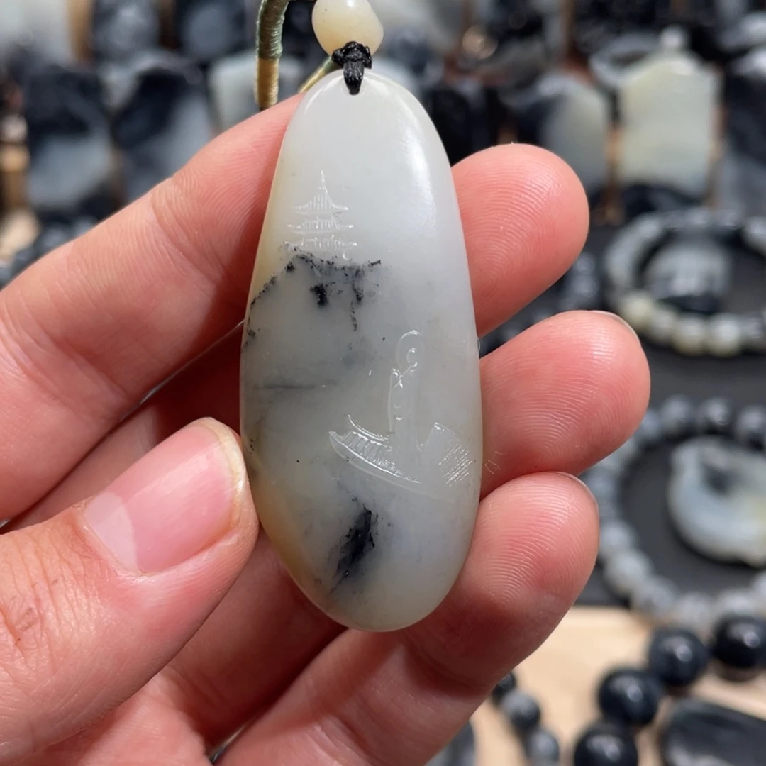 和田玉未镶嵌手串