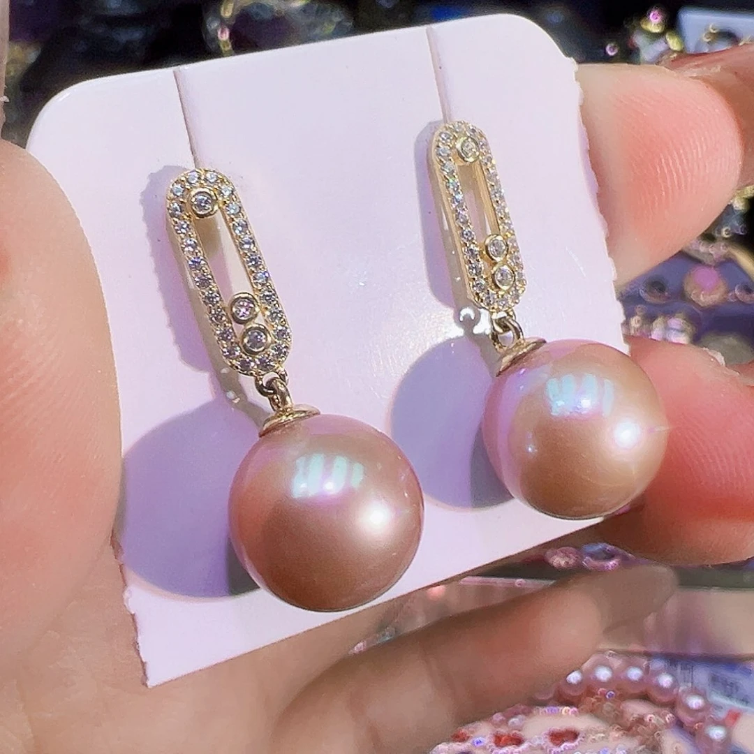 银S925镶嵌淡水珍珠珍珠