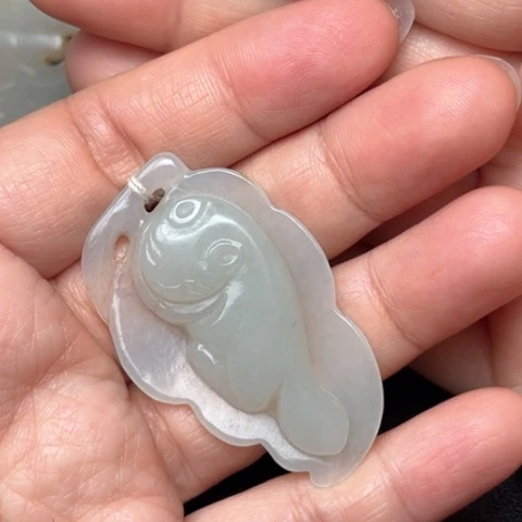 和田玉挂件未镶嵌