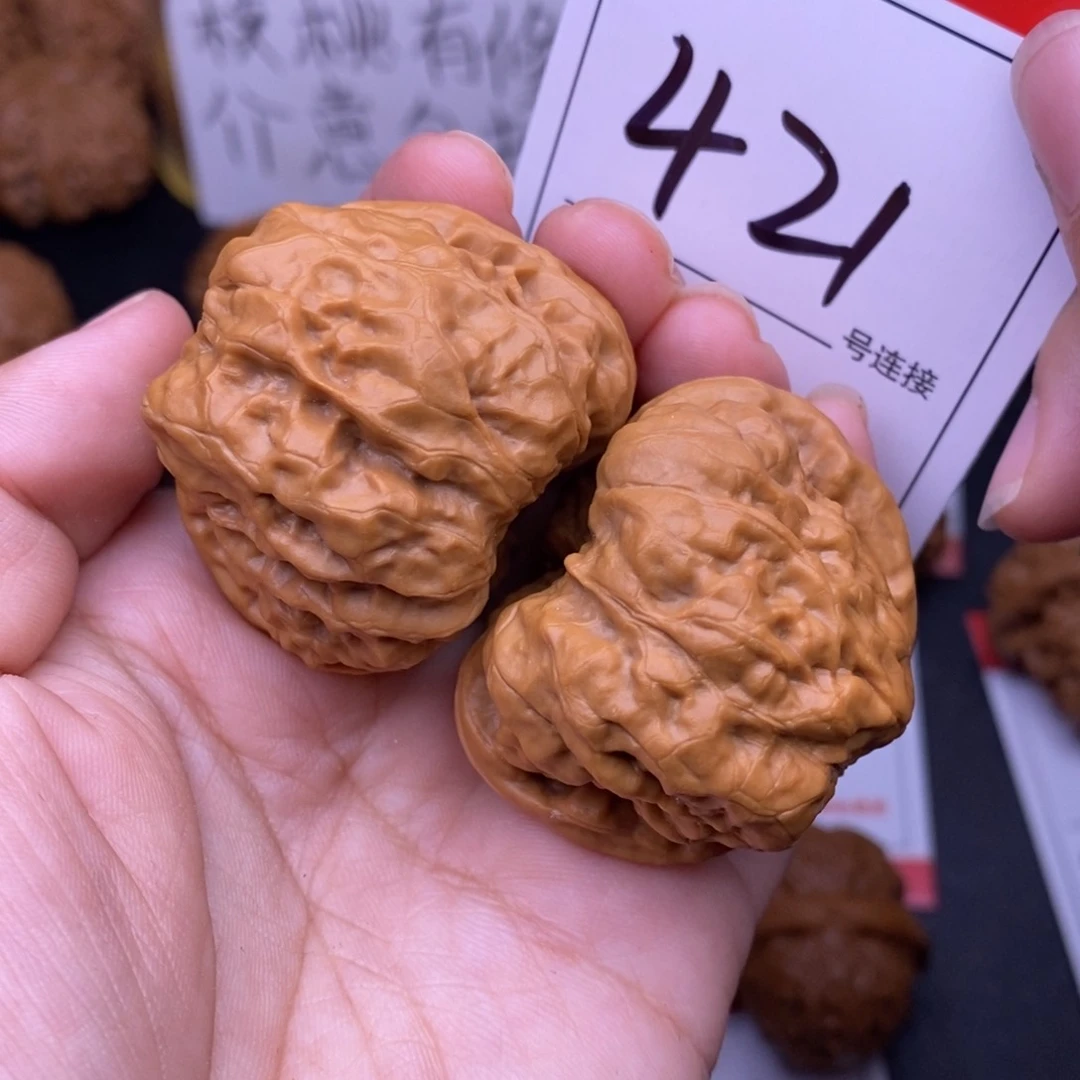 文玩核桃把件421蛤蟆头4.2