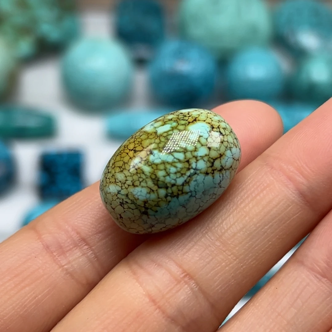 绿松石珠宝奇石未镶嵌