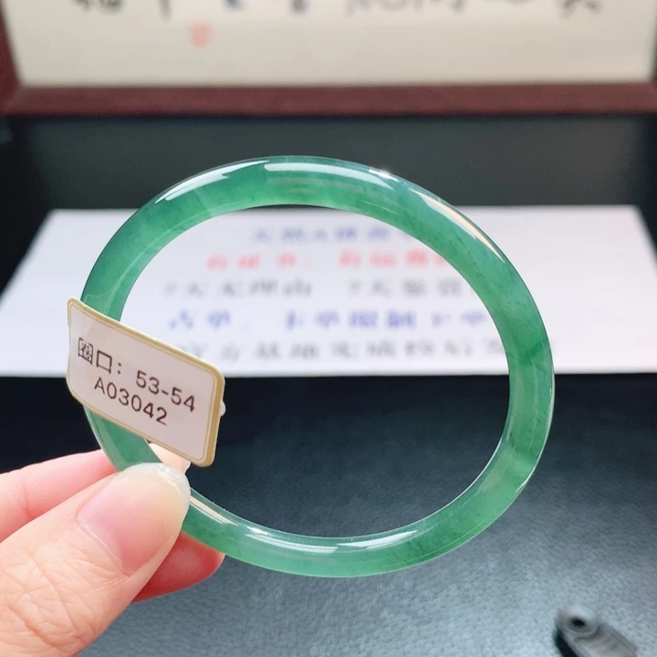翡翠未镶嵌手镯翡翠手镯107