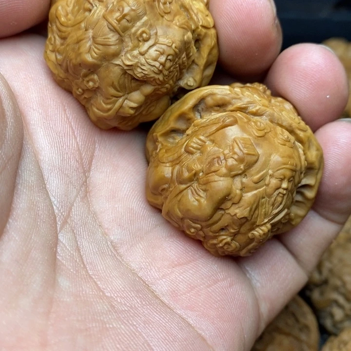 文玩核桃把件加**子八仙