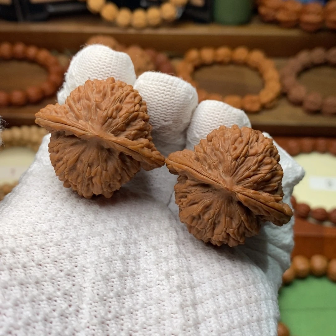 吊坠文玩核桃41全品四座楼