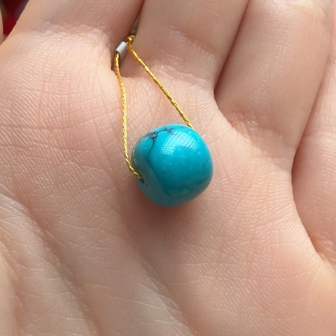 绿松石未镶嵌颈饰