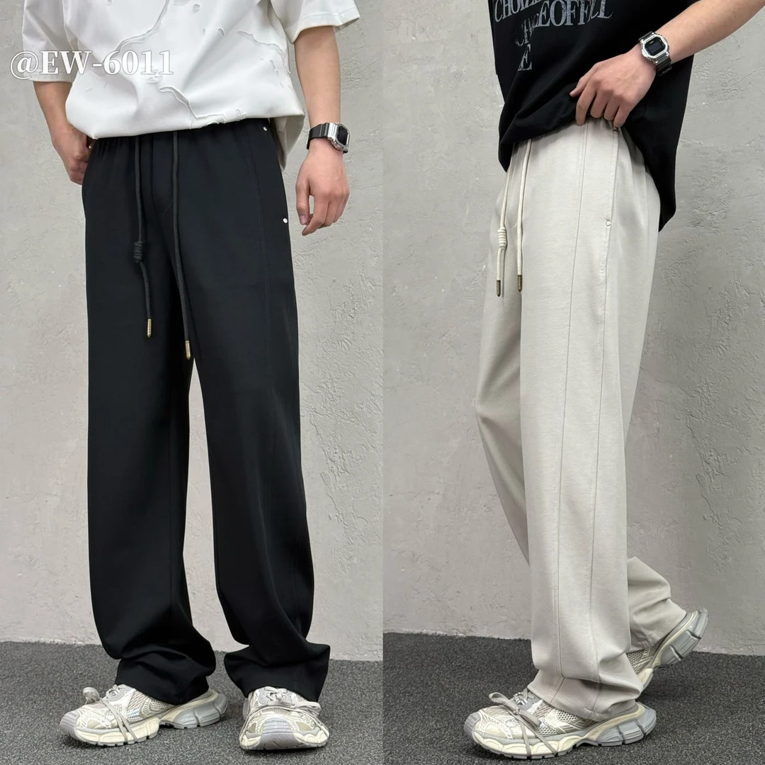 冰丝裤春季新款百搭潮流休闲裤 EW-6011