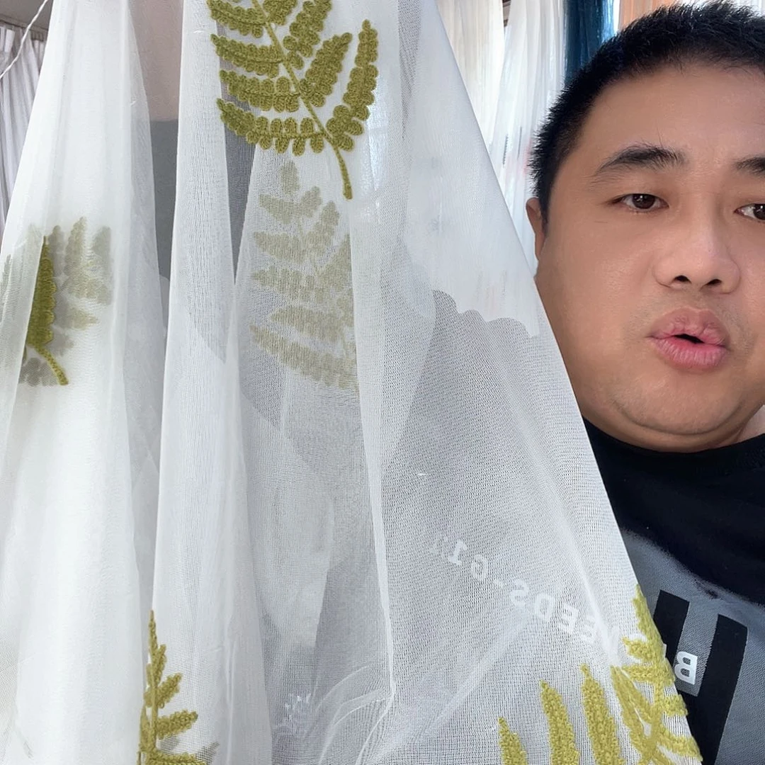 雨***点纱定制产品窗纱6米宽