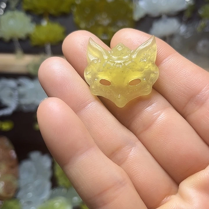 未镶嵌蛇纹石玉发饰