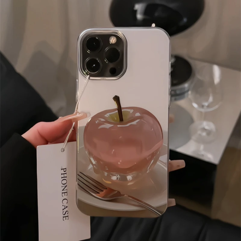 适用苹果16双层IMD手机壳小众iPhone15新款华为p60玻璃苹果小米15