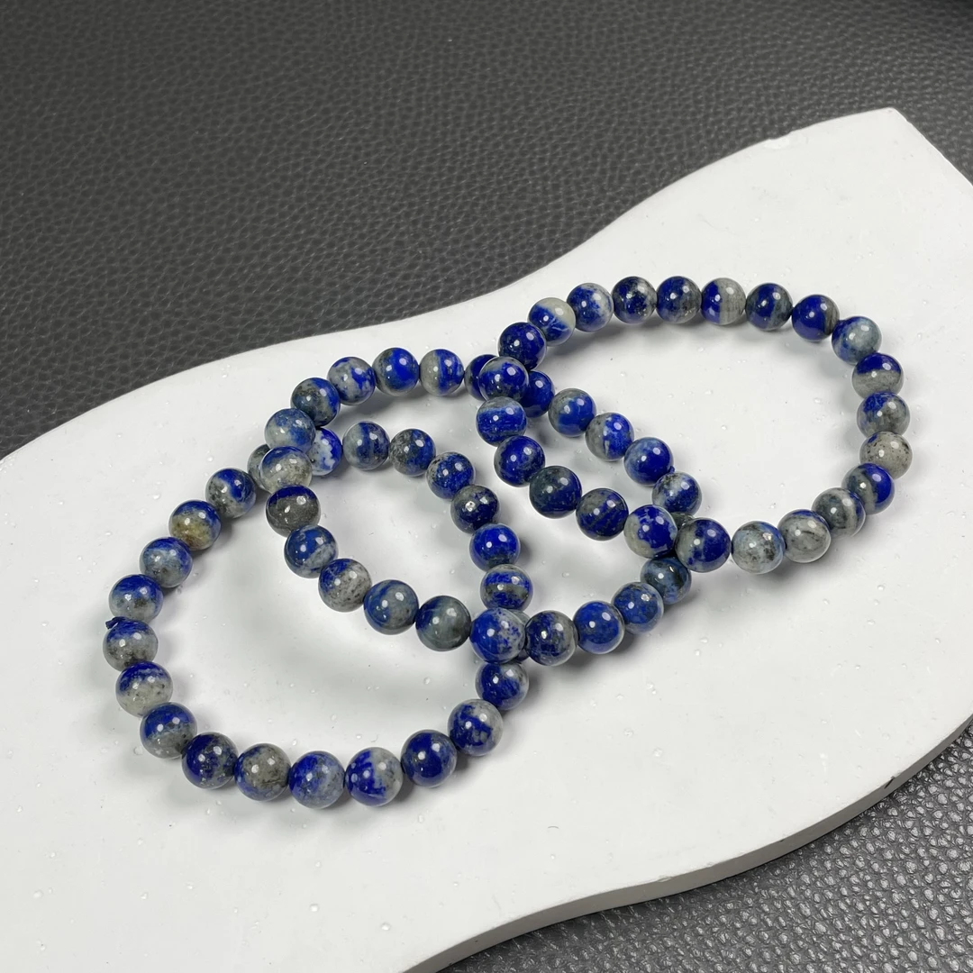 1103青金石卡8手串（多样性发其一）