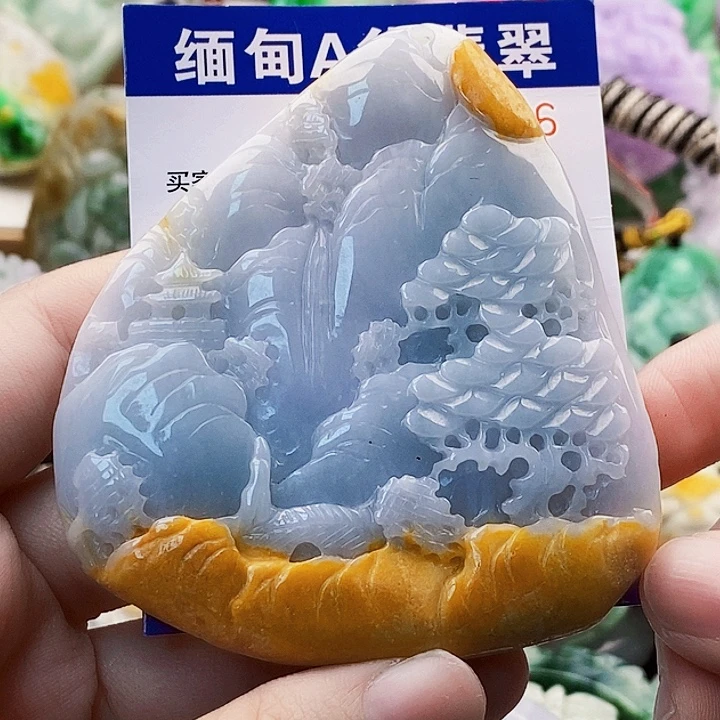 吊坠(不含链)未镶嵌翡翠