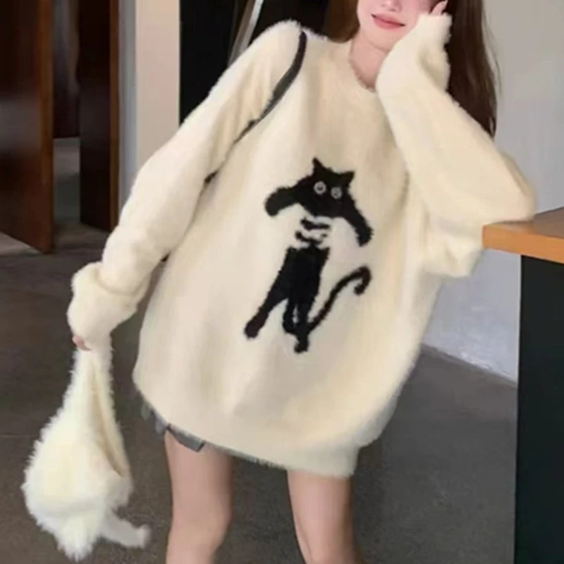 【1-43】合集秋冬新款毛衣女时尚潮流针织衫休闲外穿内搭长袖开衫